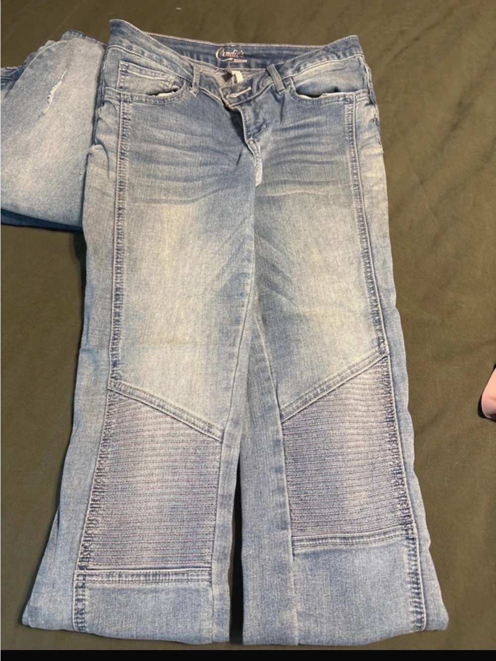 Candie's Light Blue Ankle Skinny Jeans - Picture 5 of 6